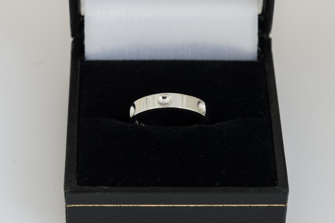 Louis Vuitton Empreinte 18k White Gold Diamond Ring (1 of 3)