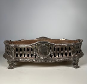 A PERUVIAN SILVER-PLATED CENTERPIECE by GALERIA ARTISTICA