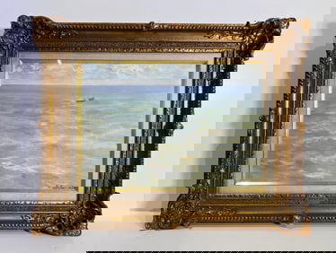 RUSSIAN OIL ON CANVAS PAINTING BY BEZUGLY D.I, DATED 1962