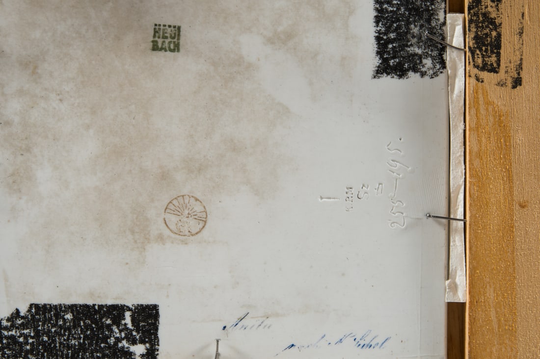 A RECTANGULAR BERLIN KPM PORCELAIN PLAQUE, 19TH CENTURY - 4