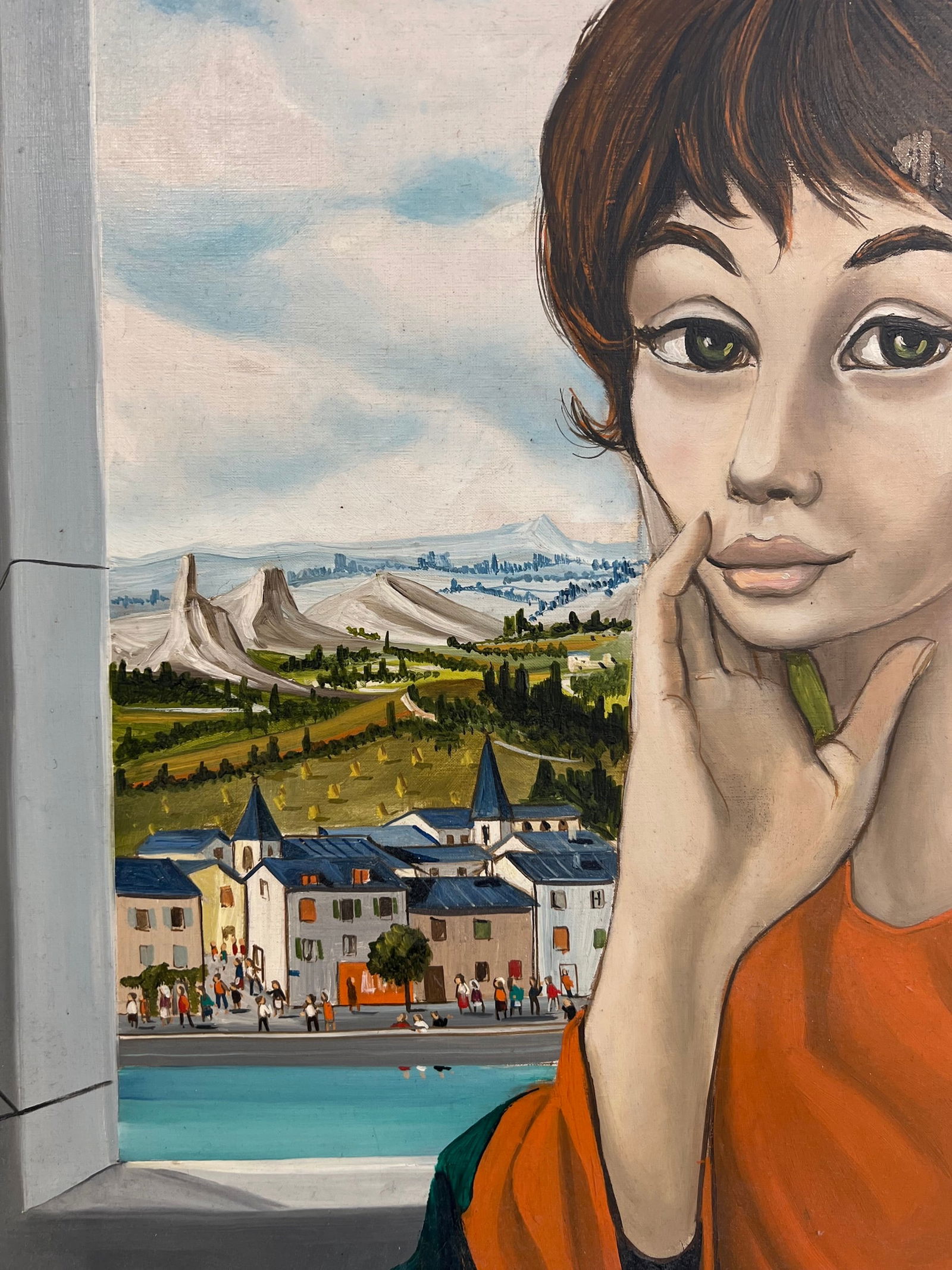 SERGE CLEMENT OIL ON CANVAS SIGNED - 2