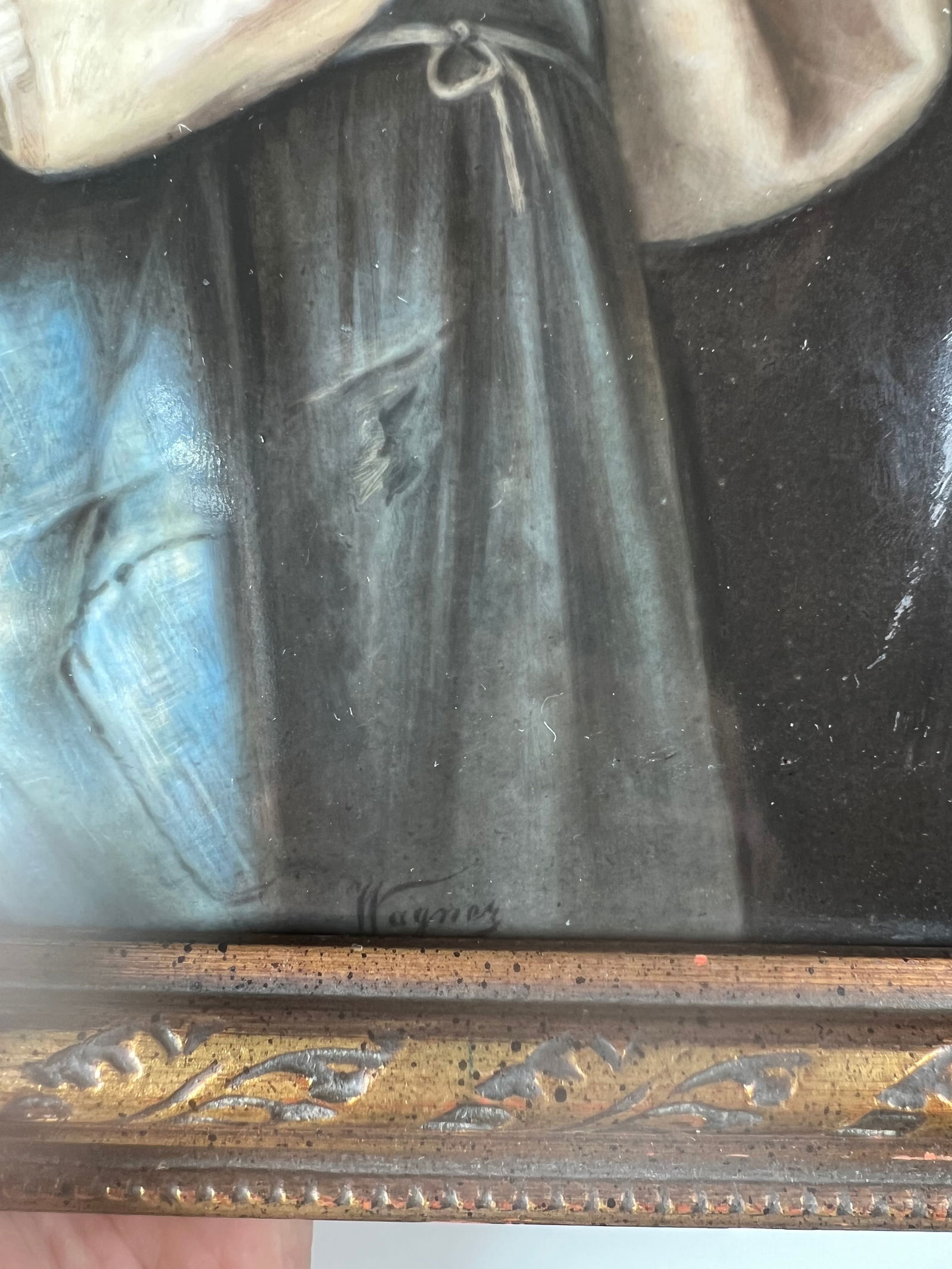 A BERLIN KPM RECTANGULAR PORCELAIN PLAQUE, CIRCA 1900 - 4