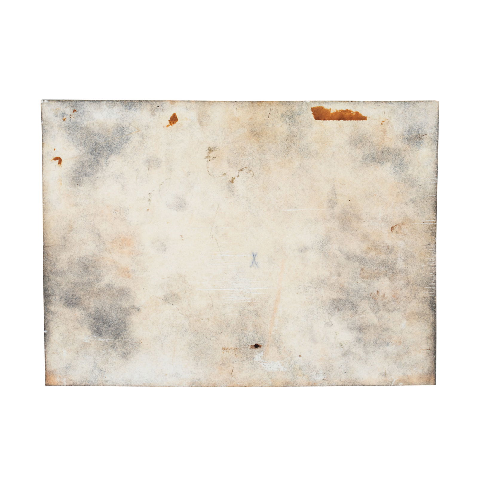 A LARGE RECTANGULAR MEISSEN PORCELAIN PLAQUE, 19TH CENTURY - 3