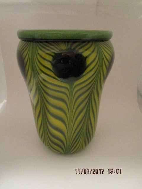 Charles Lotton Art Glass Vase (1 of 1)