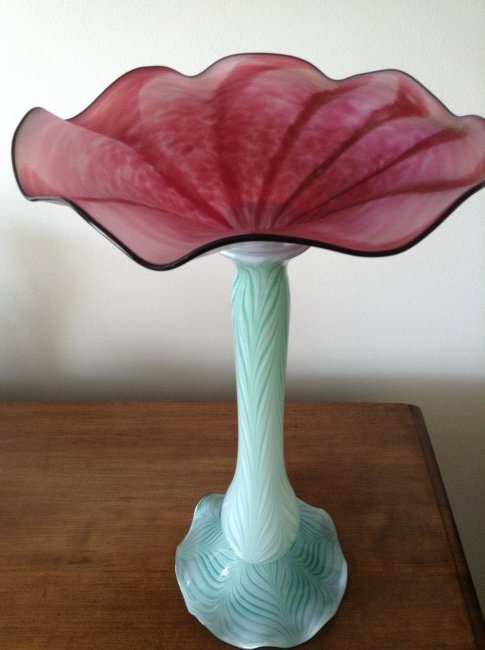 Jeremiah Lotton Art Glass Vase (1 of 2)
