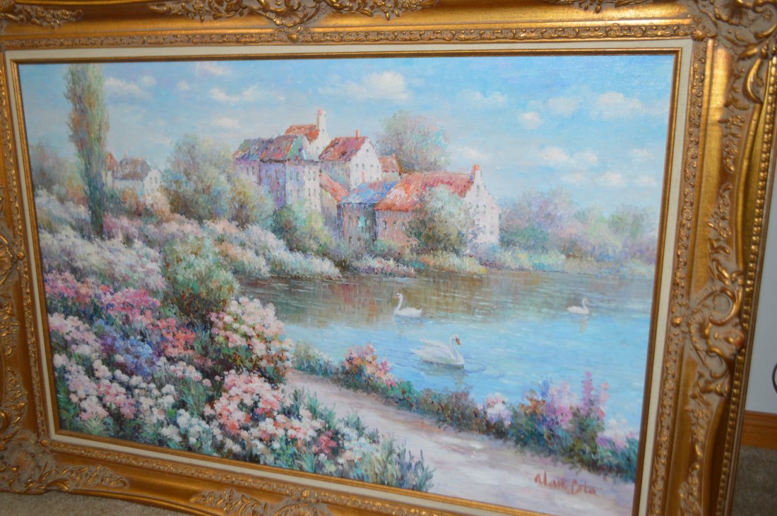 Alan Cote (b. 1937) Oil on Canvas (1 of 2)