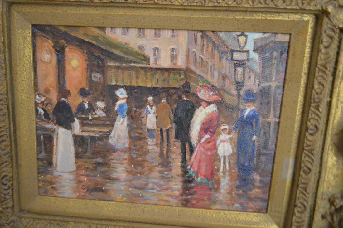 E.J. Cygne (b. 1929) Oil on Canvas (1 of 2)