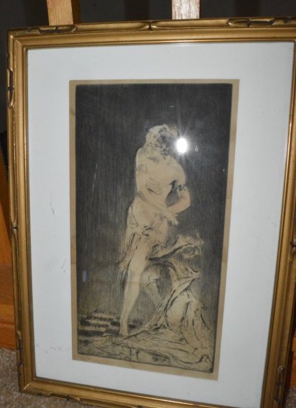 Troy Kinney Etching (1 of 2)