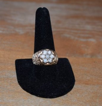14K Gold and Diamonds Ring (1 of 3)