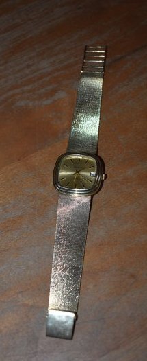 14K Gold Men's Geneva Watch (1 of 4)