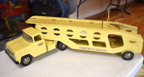 Vintage Tonka Motor Transport: Vintage 2 piece Tonka Motor Transport