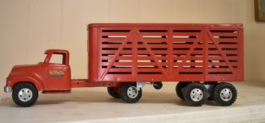 Vintage Tonka Livestock Truck & Trailer (1 of 3)
