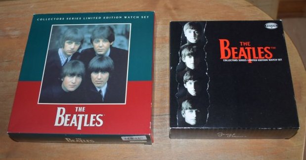 Lot of 2 Limited Edition Fossil Beatles Watches NEW (1 of 3)