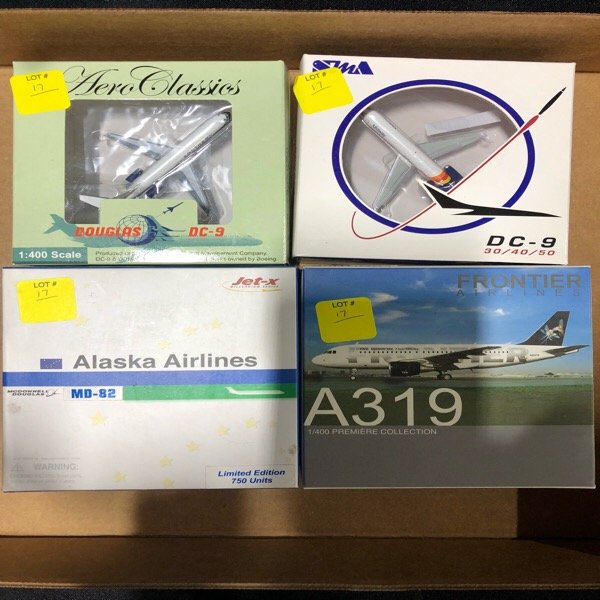 Lot of four Model Airplanes (1 of 2)