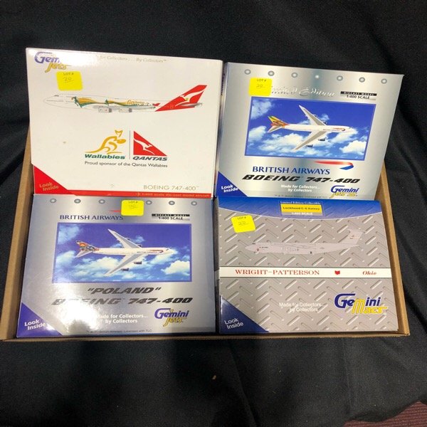Four Die-Cast Model Airplanes (1 of 1)