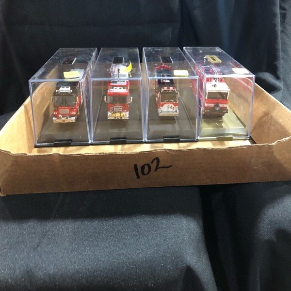 Code 3 Fire Engine Truck Lot City Issues Naval and More (1 of 2)