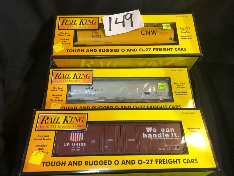 RAIL KING Train Lot 30-7541 30-7557 30-74011 (1 of 2)