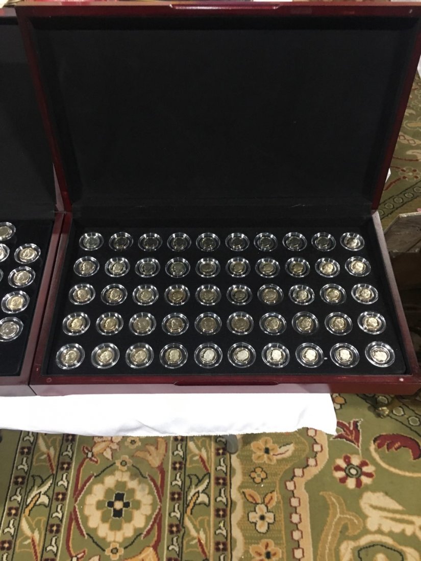 2 Proof Dime Sets Dating 1968-2017 and 1967-2016 (1 of 3)