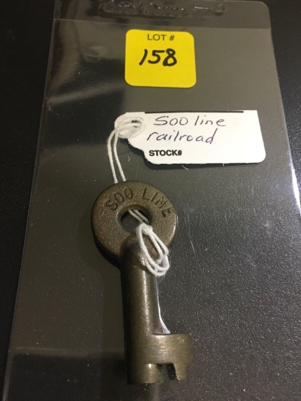 Soo Line Railroad Key Antique (1 of 1)