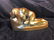Vintage Ceramic Statue Nude Woman Zsolnay Eosin