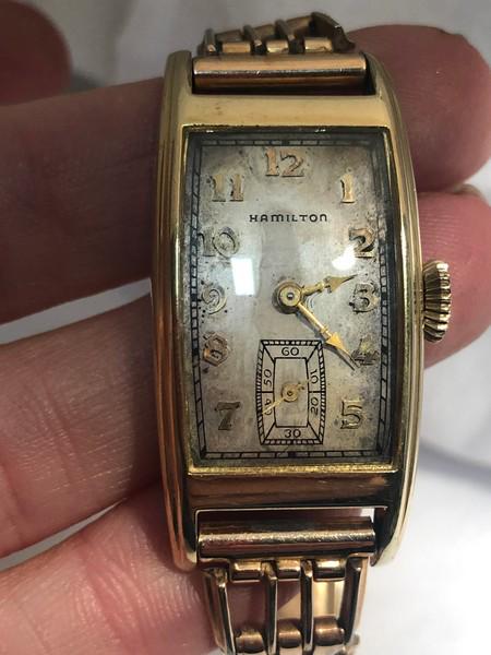 Mens Vintage Hamilton Watch 14k Gold filled (1 of 5)