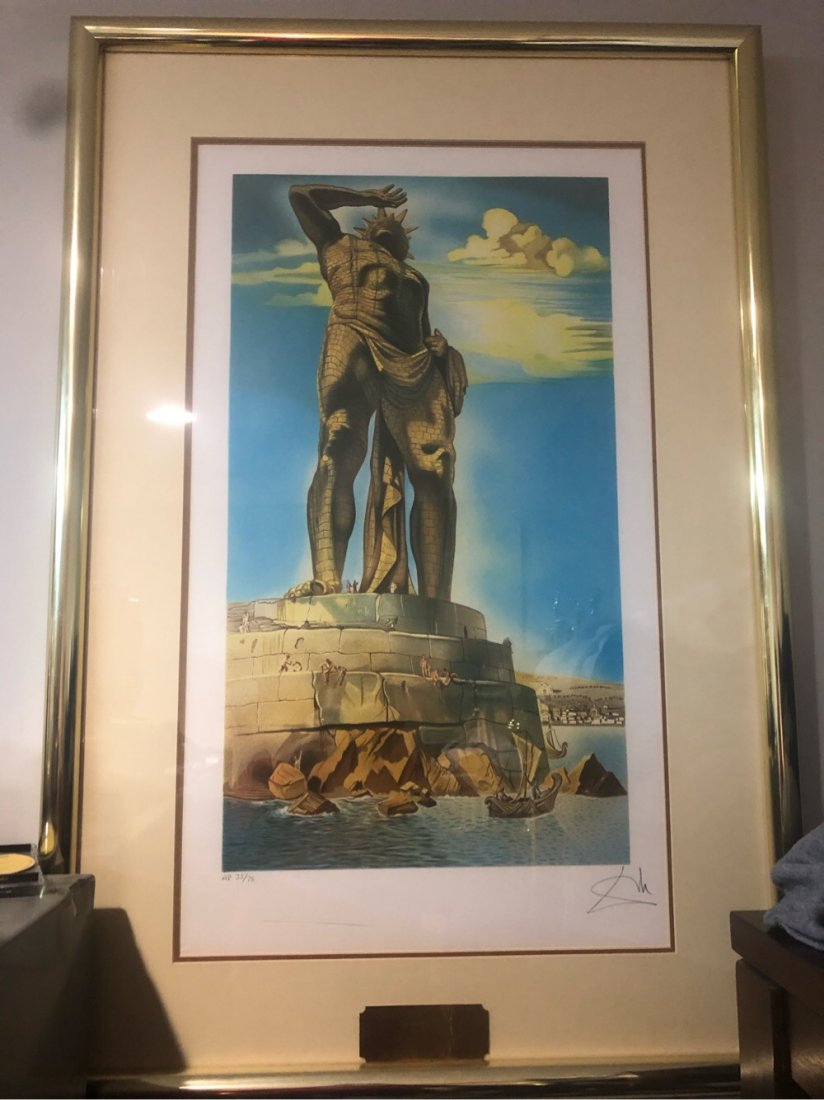Salvador Dali AP 33 of only 75 Colossus of Rhodes (1 of 3)