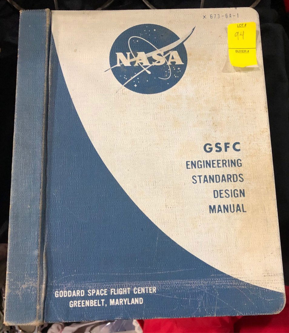 NASA GSFC Engineering Standards Design Manual 673-64-1 (1 of 5)