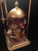 Victorian Cranberry Glass Pickle Castor Jar & Stand - 2