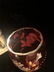 Victorian Cranberry Glass Pickle Castor Jar & Stand - 7