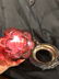 Victorian Cranberry Glass Pickle Castor Jar & Stand - 5