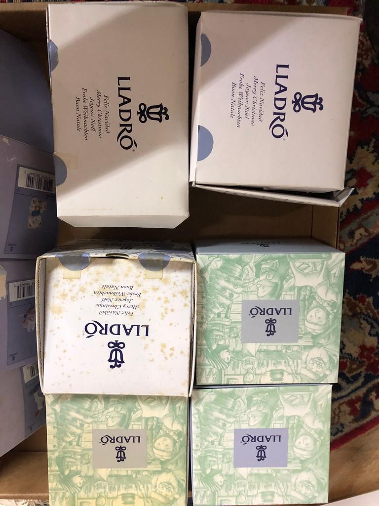 Lladro 6 Pc Ornament Figurine Lot (1 of 9)