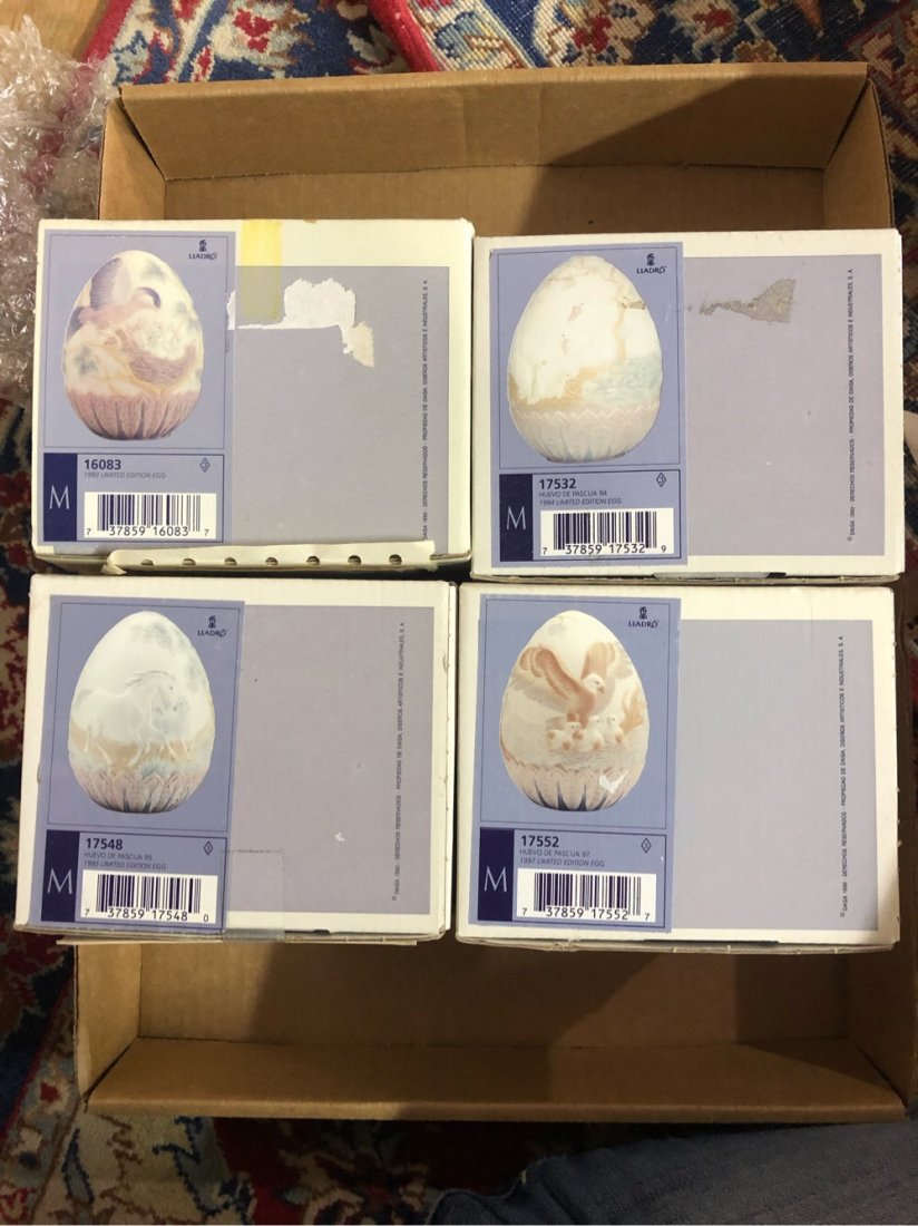 Lladro Egg Lot w/ Original Boxes (1 of 2)