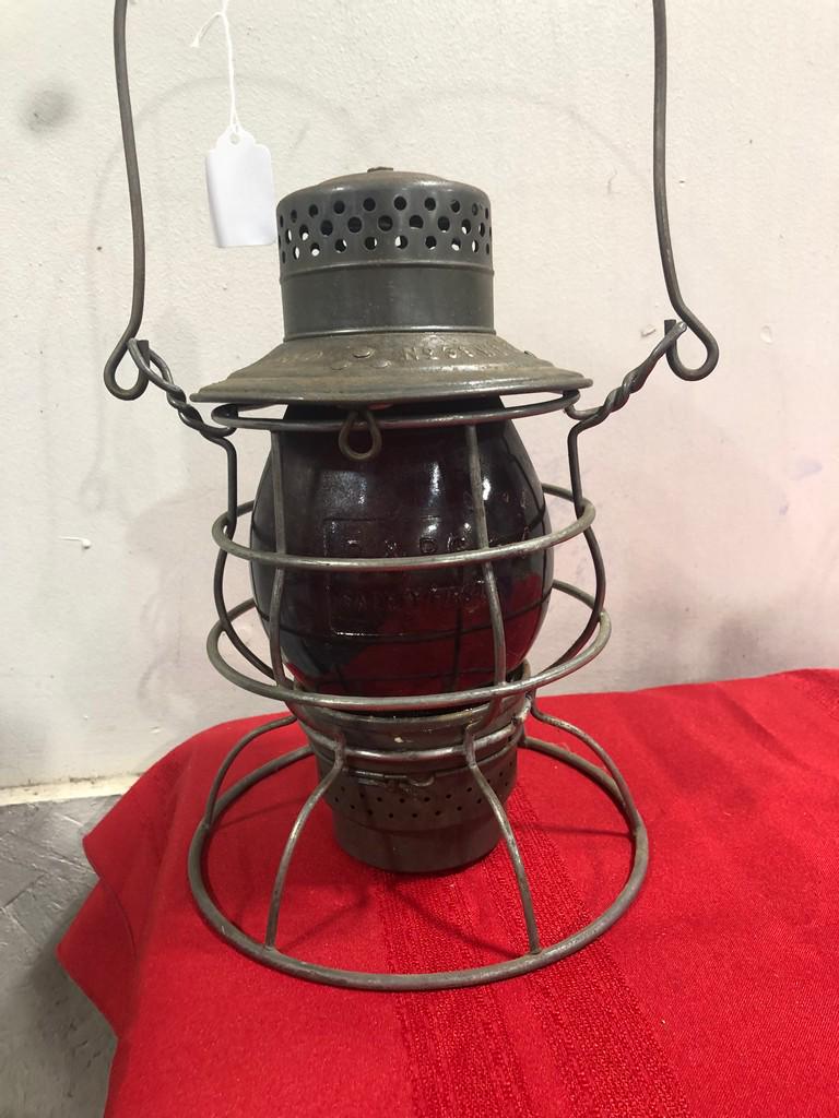 Early Railroad Lantern Rayo 39wb D&RG (1 of 8)