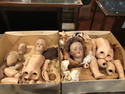 Lot of 3 Antique German Dolls