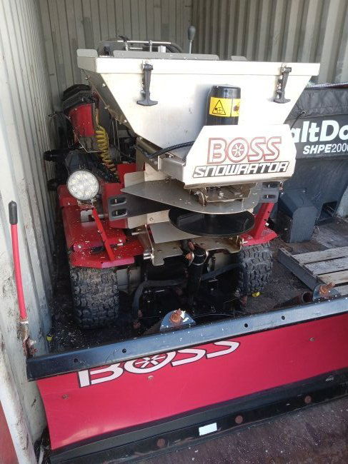 Boss Snowrador Honda GX 390 ATV super low 63 Hours (1 of 10)