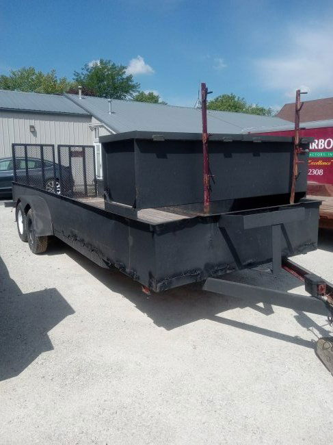 2004 Homemade 24' Trailer, double axle, VIN TD269379 (1 of 18)