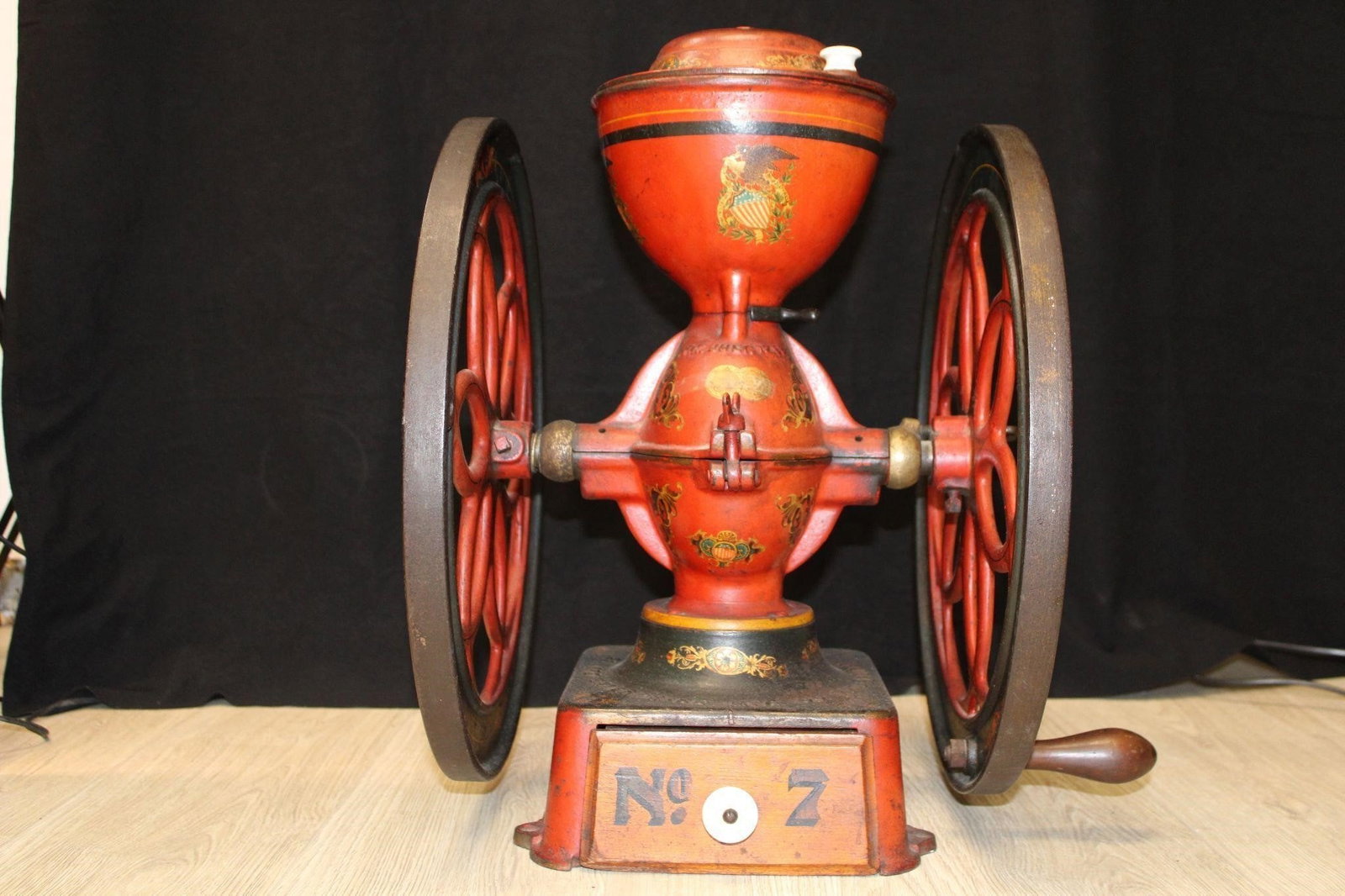 Enterprise No. 7 Double Wheel Coffee Mill Grinder (1 of 11)