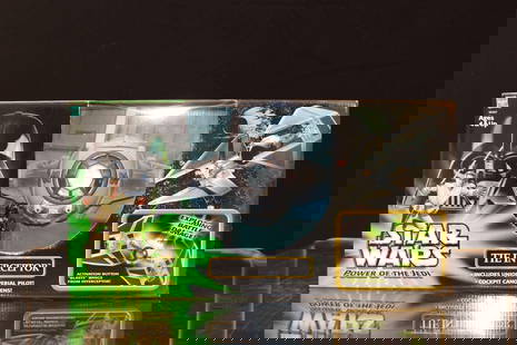 2000 Star Wars Power of the Jedi TIE Interceptor: This is a 2000 Star Wars Power of the Jedi TIE Interceptor toy. New! 17 1/2 x 7 x 9 2.50 Ibs