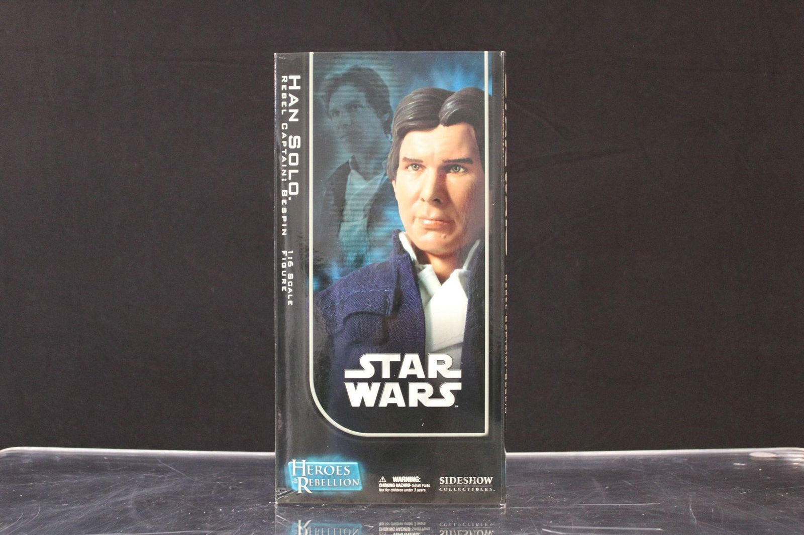 Han Solo Captain Bespin 12" Action Figure Sideshow: Han Solo Captain Bespin 12 inch Action Figure Sideshow Exclusive. New!