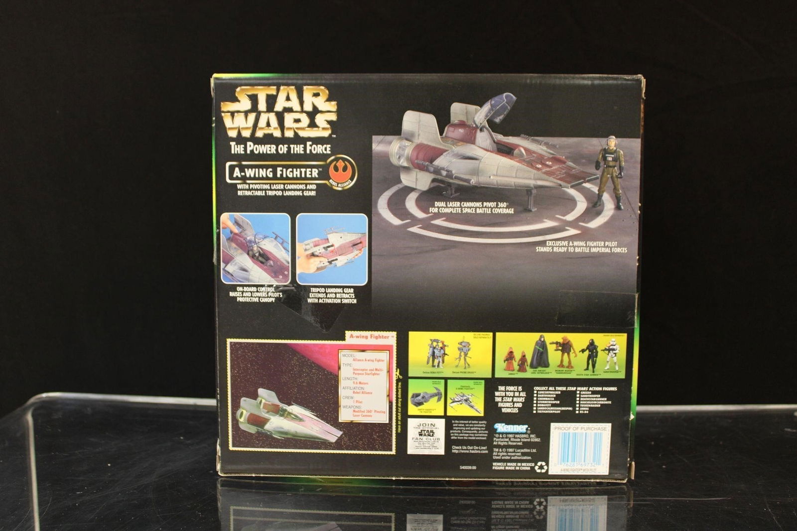 Star Wars Power of the Force A-Wing Fighter 1997 (1 of 2)