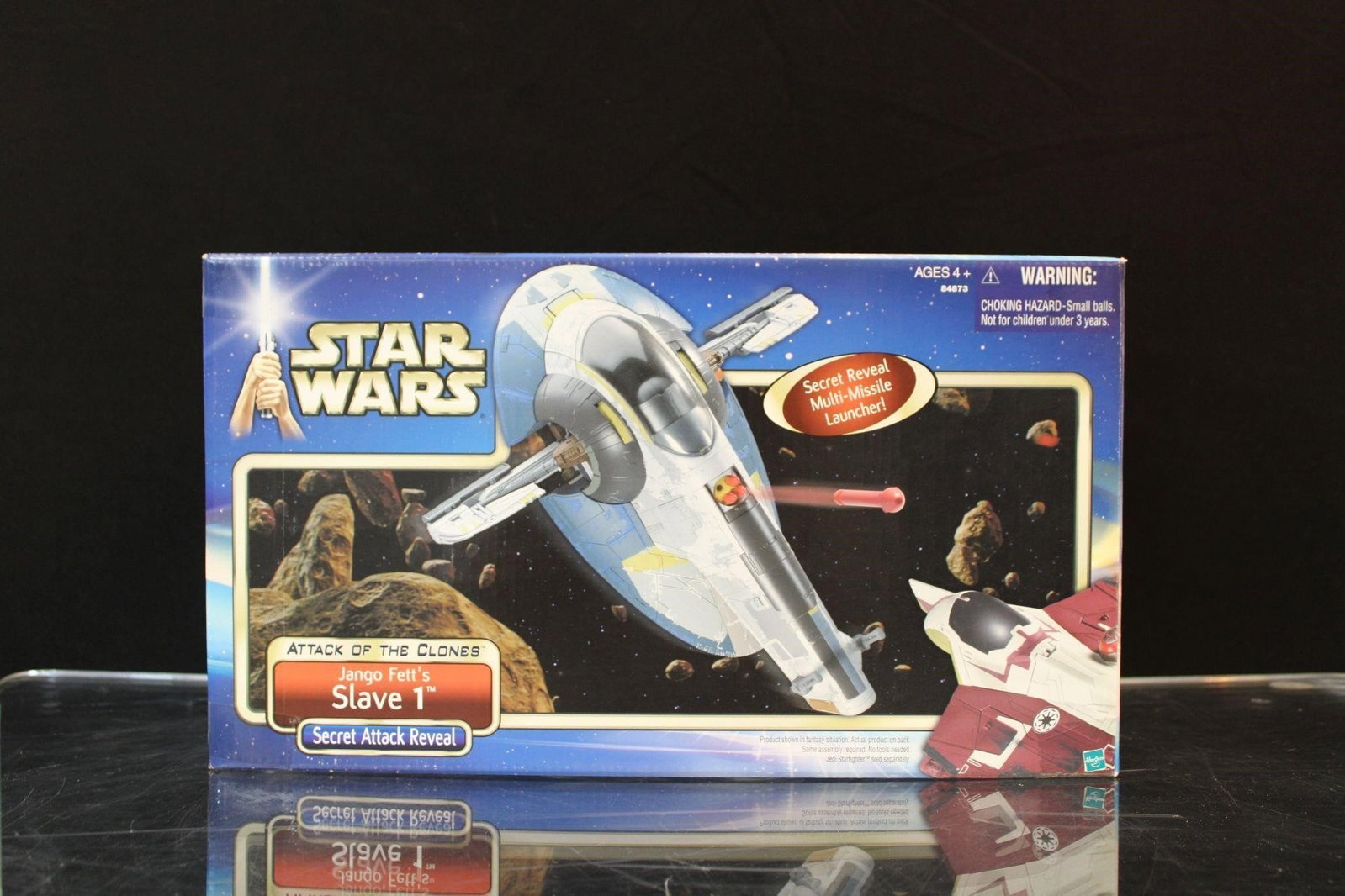 Attack of the Clones Jango Fett's Slave 1: This is Star Wars Attack of the Clones Jango Fett's Slave 1 Secret Attack Reveal. New!