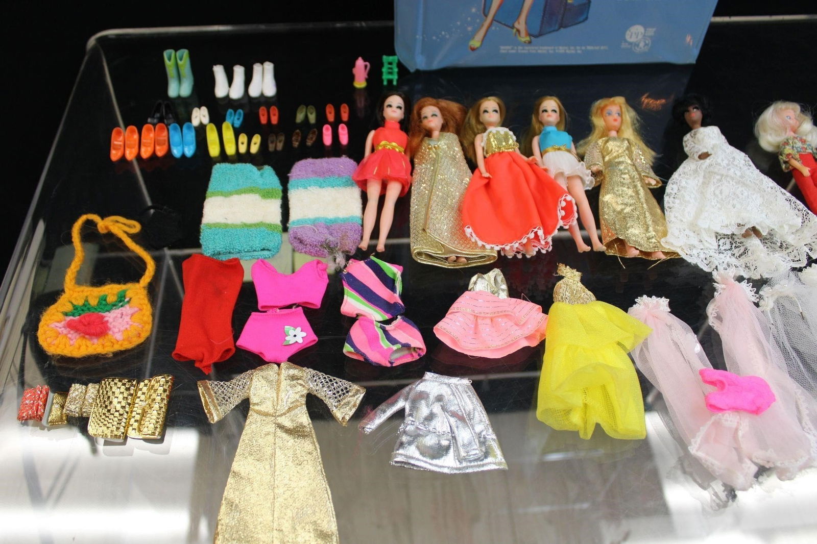 Col. of Vintage Dawn dolls, clothing and acc. (1 of 16)