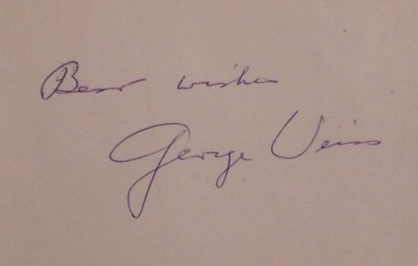 HOF George Weiss Matted Photograph & Autograph - 2