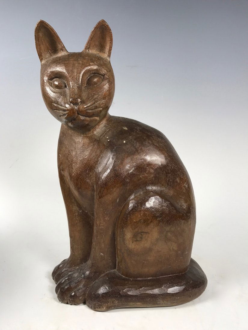 Cat Paper Mache Pattern/Sculpture (1 of 6)
