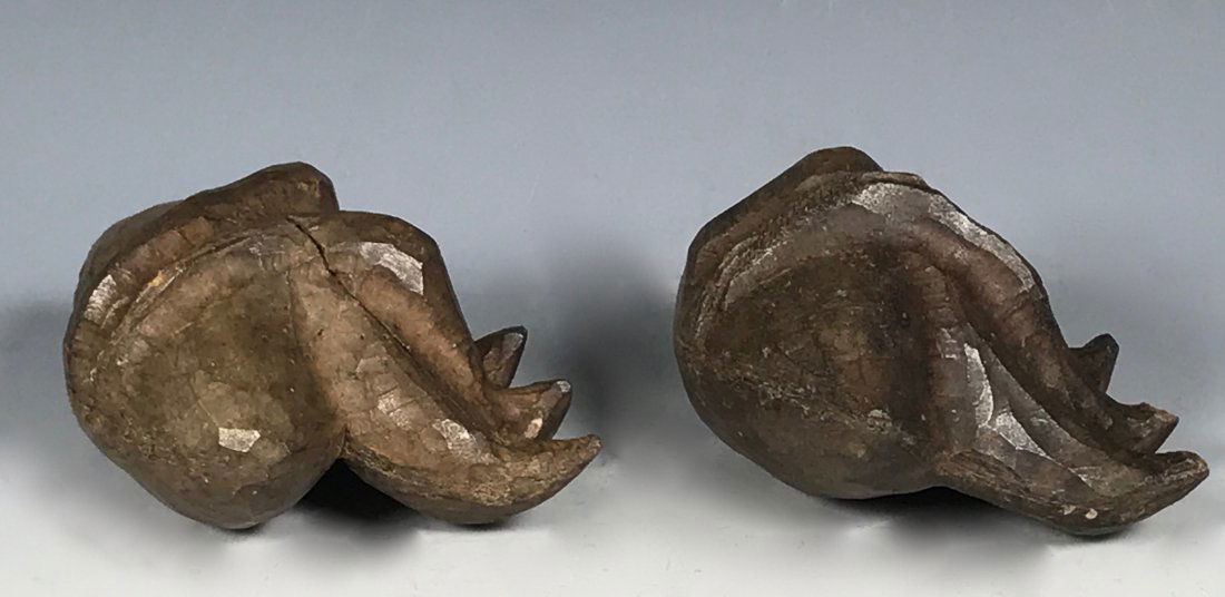 Pair of Seashells Paper Mache Pattern/Sculpture (1 of 3)