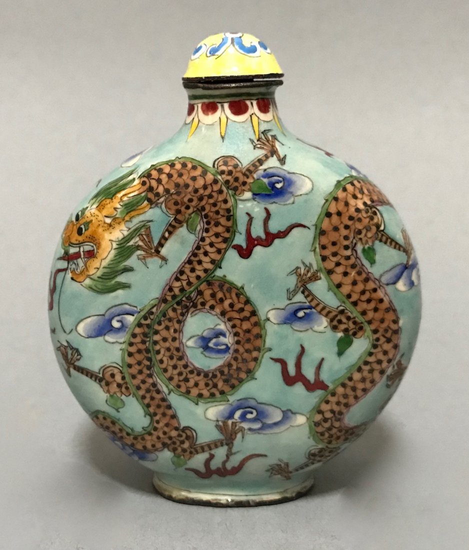 Enameled Snuff Bottle (1 of 5)