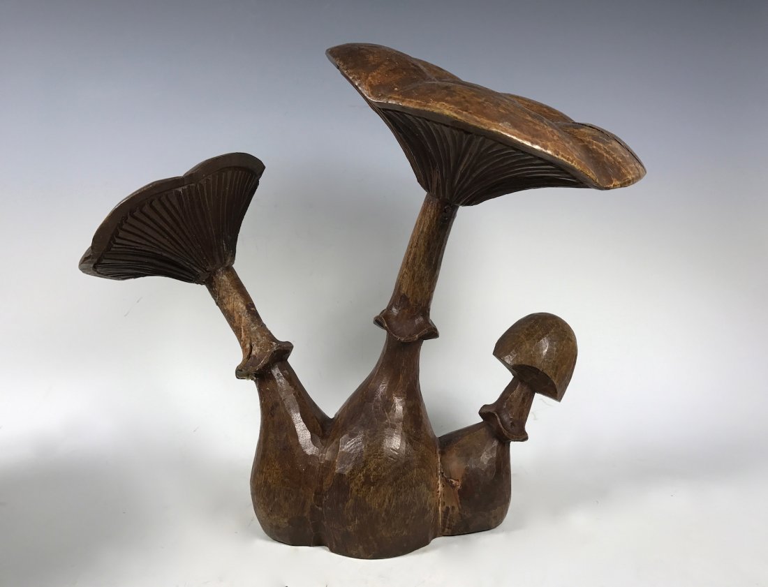 Papermache Mold of Mushroom (1 of 5)