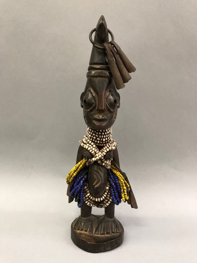 Yuroba Ibeji Beaded Doll (1 of 6)