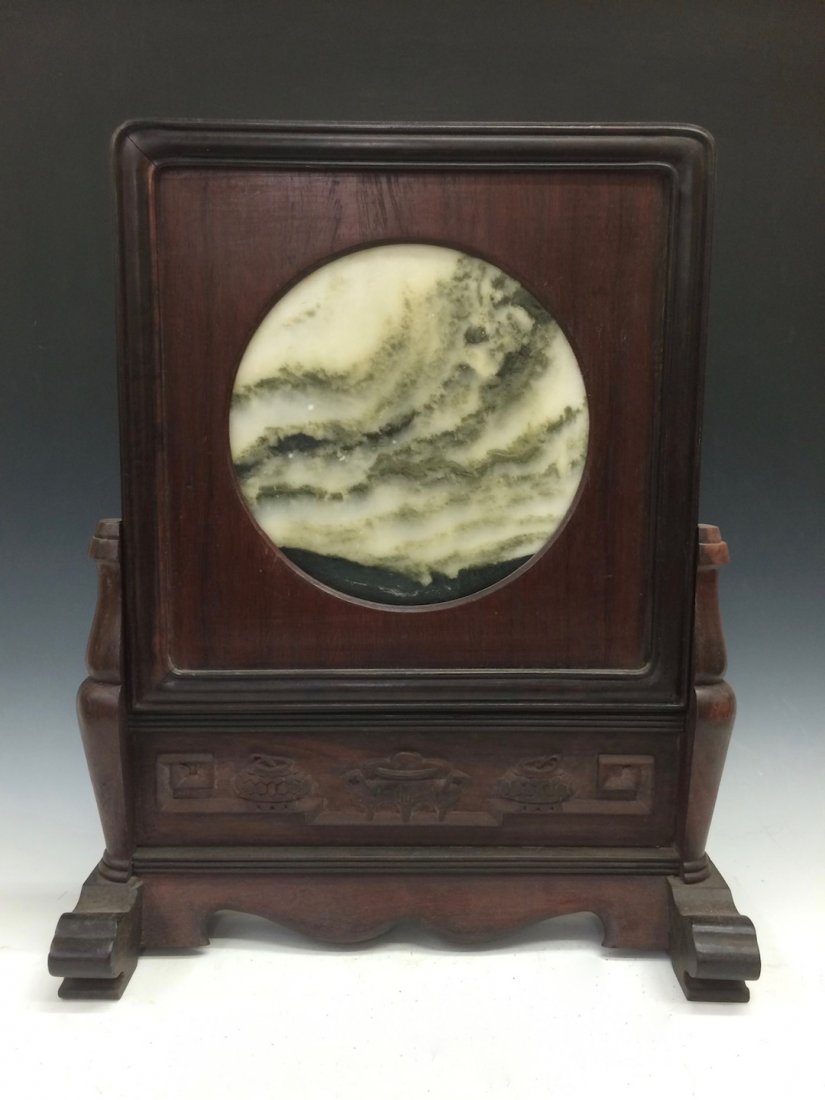 Table Screen Dream Stone Marble Wood Panel (1 of 4)