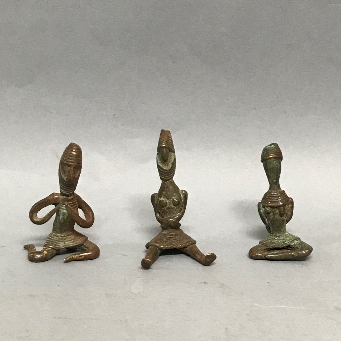 Set of 3 Ashanti Goldweight (1 of 6)